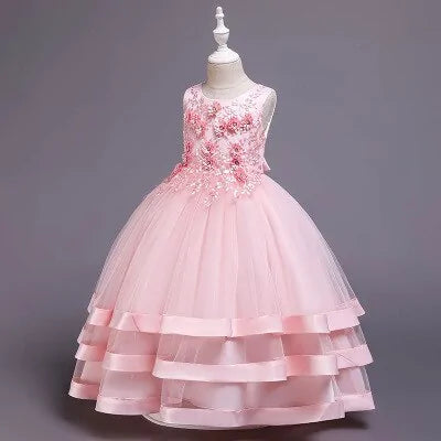 Transform Her into a Christmas Princess with This Elegant Party Dress