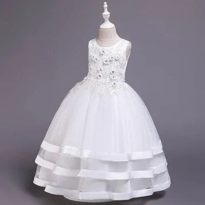 Transform Her into a Christmas Princess with This Elegant Party Dress